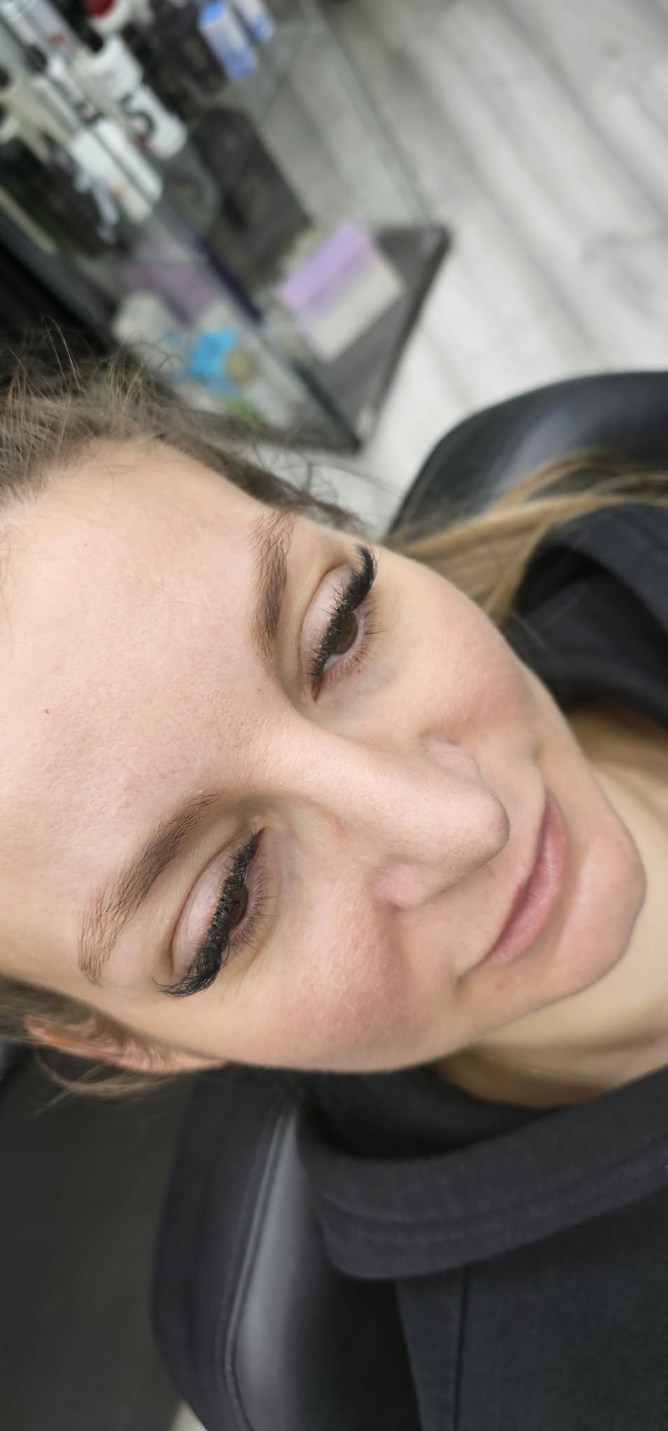 Eyebrow tint result Gloucester